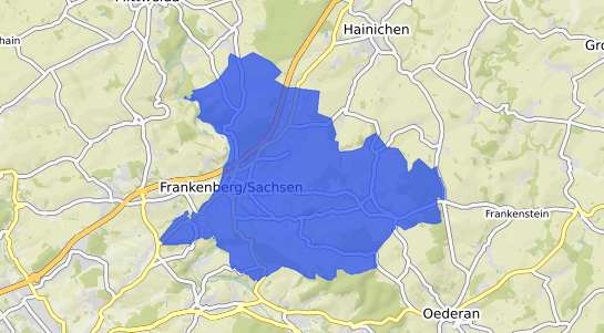 Bodenrichtwertkarte Frankenberg Sachsen Frankenberg
